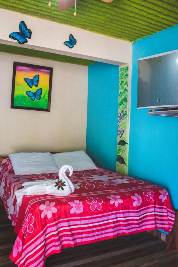 Cabinas Cascada Rio Celeste Bijagua Eksteriør billede